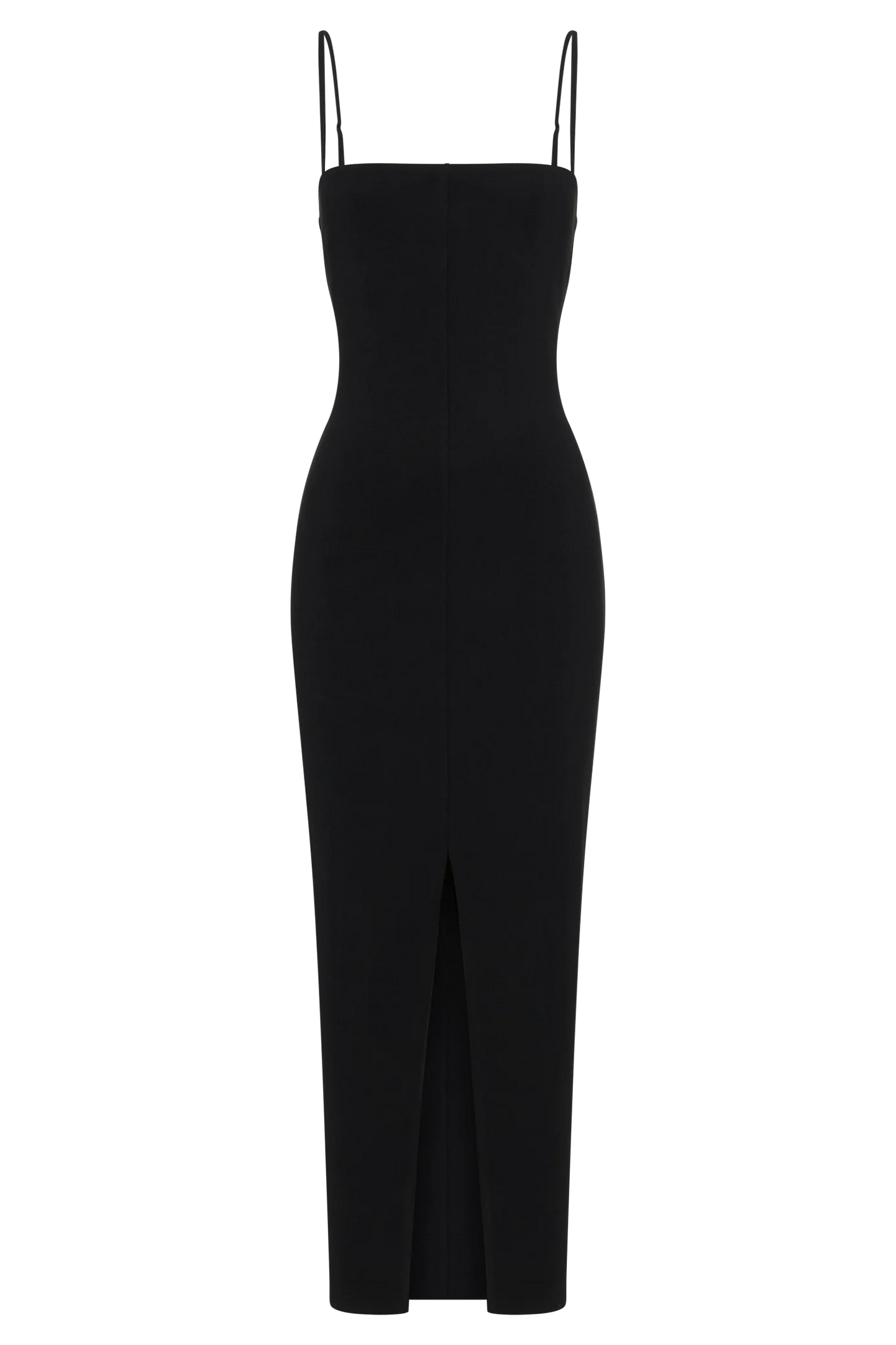 Delia Crepe Maxi Dress - Black